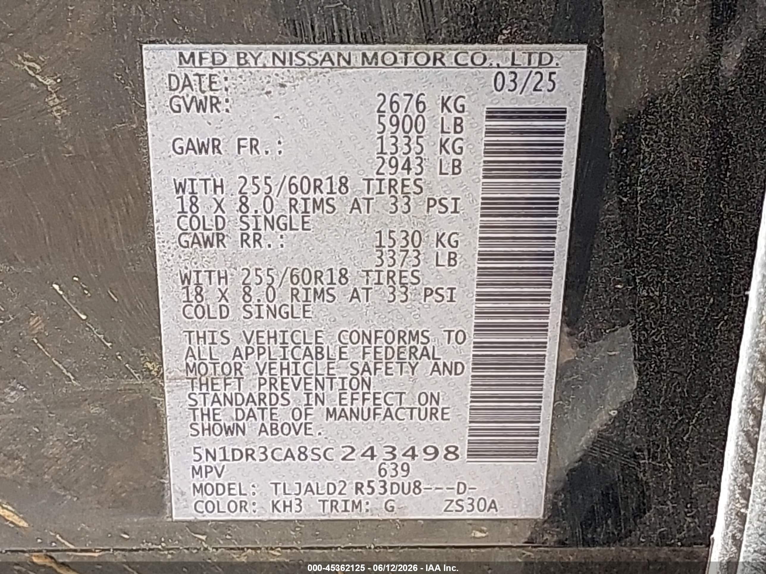 NISSAN PATHFINDER image 9