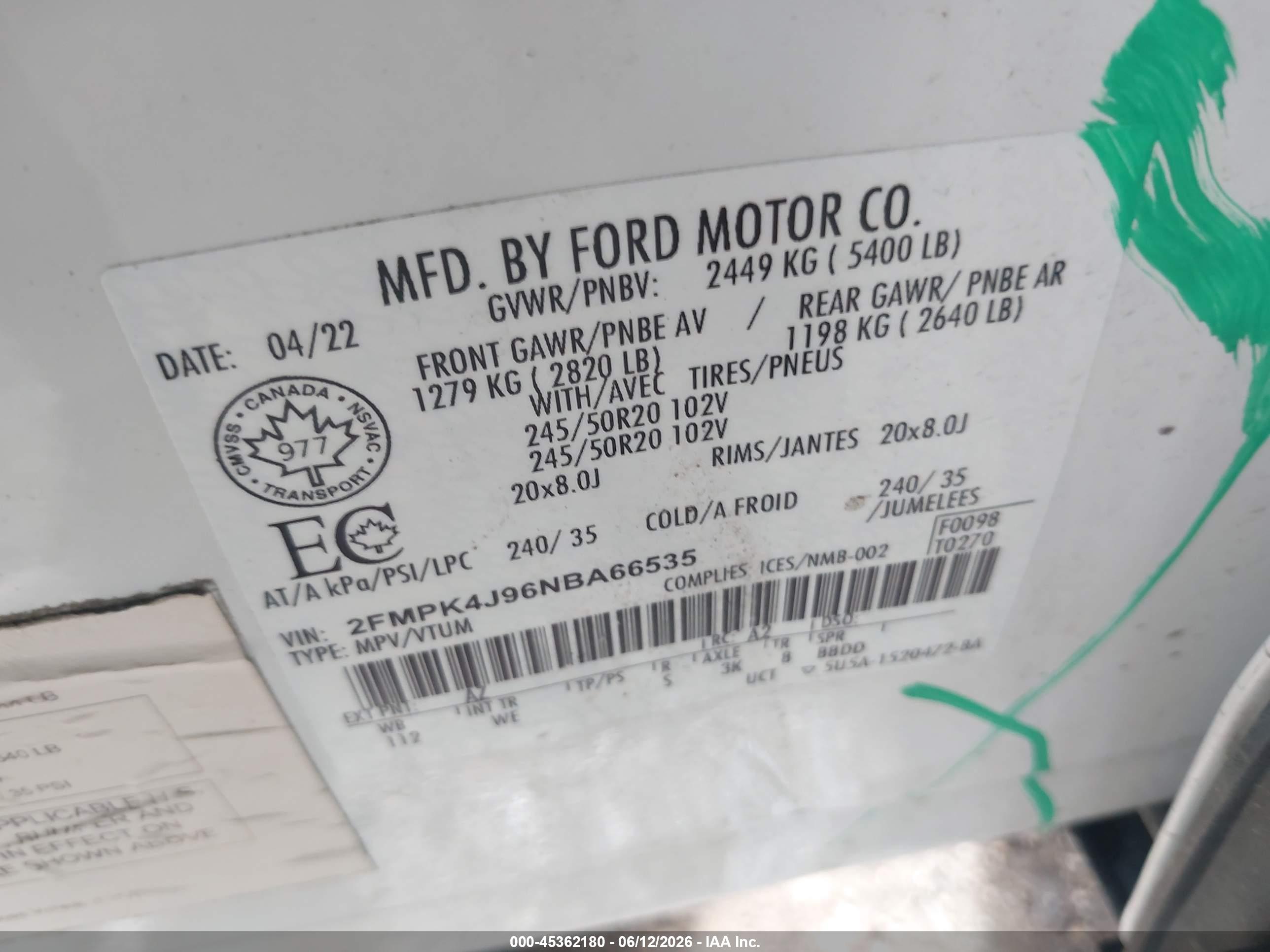 FORD EDGE image 9