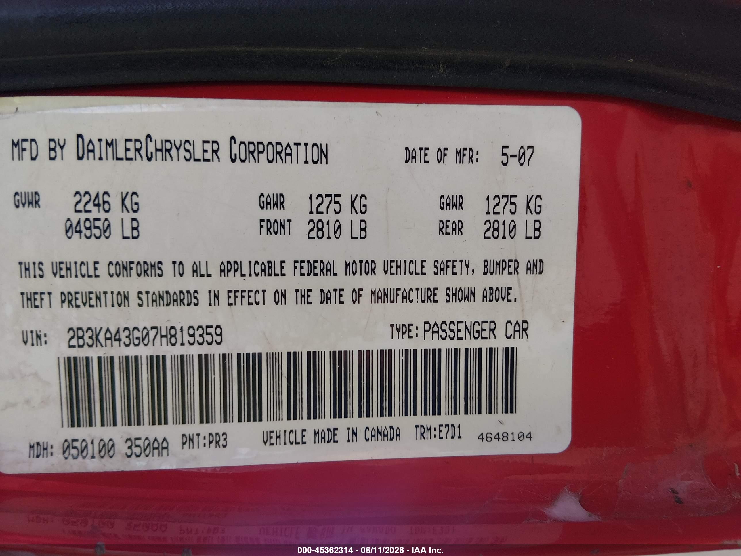 DODGE CHARGER image 9