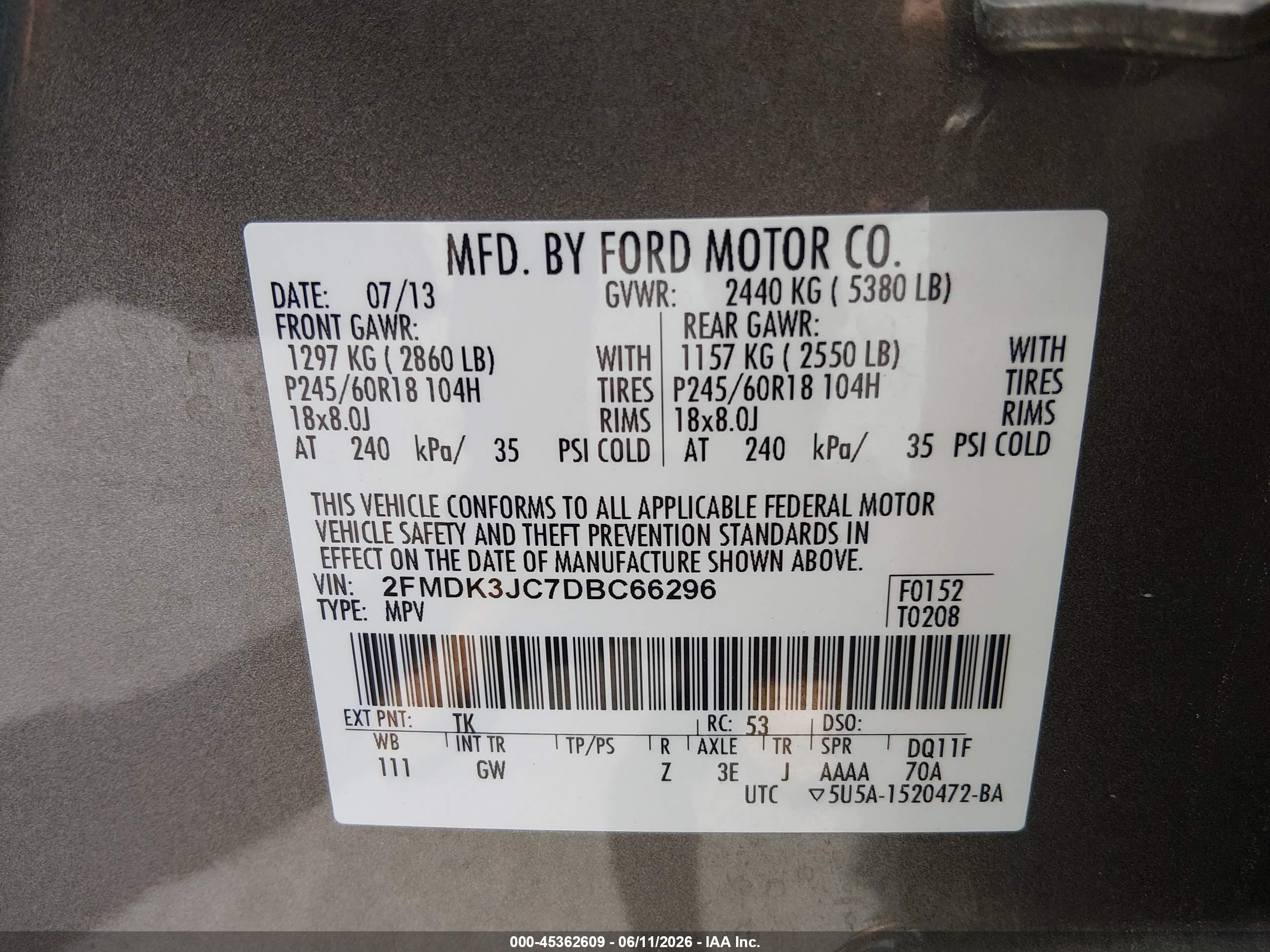 FORD EDGE image 9