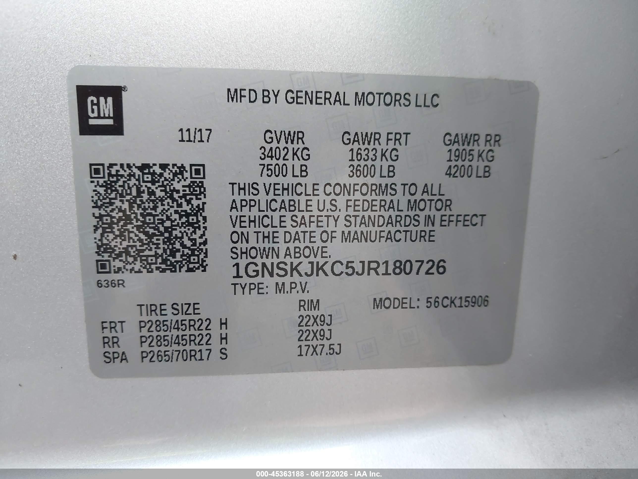 CHEVROLET SUBURBAN image 9