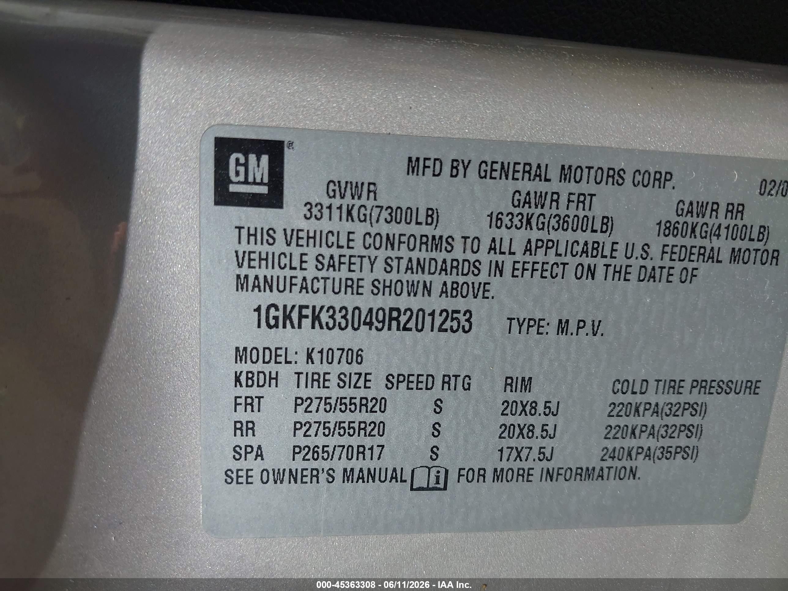 GMC YUKON image 9