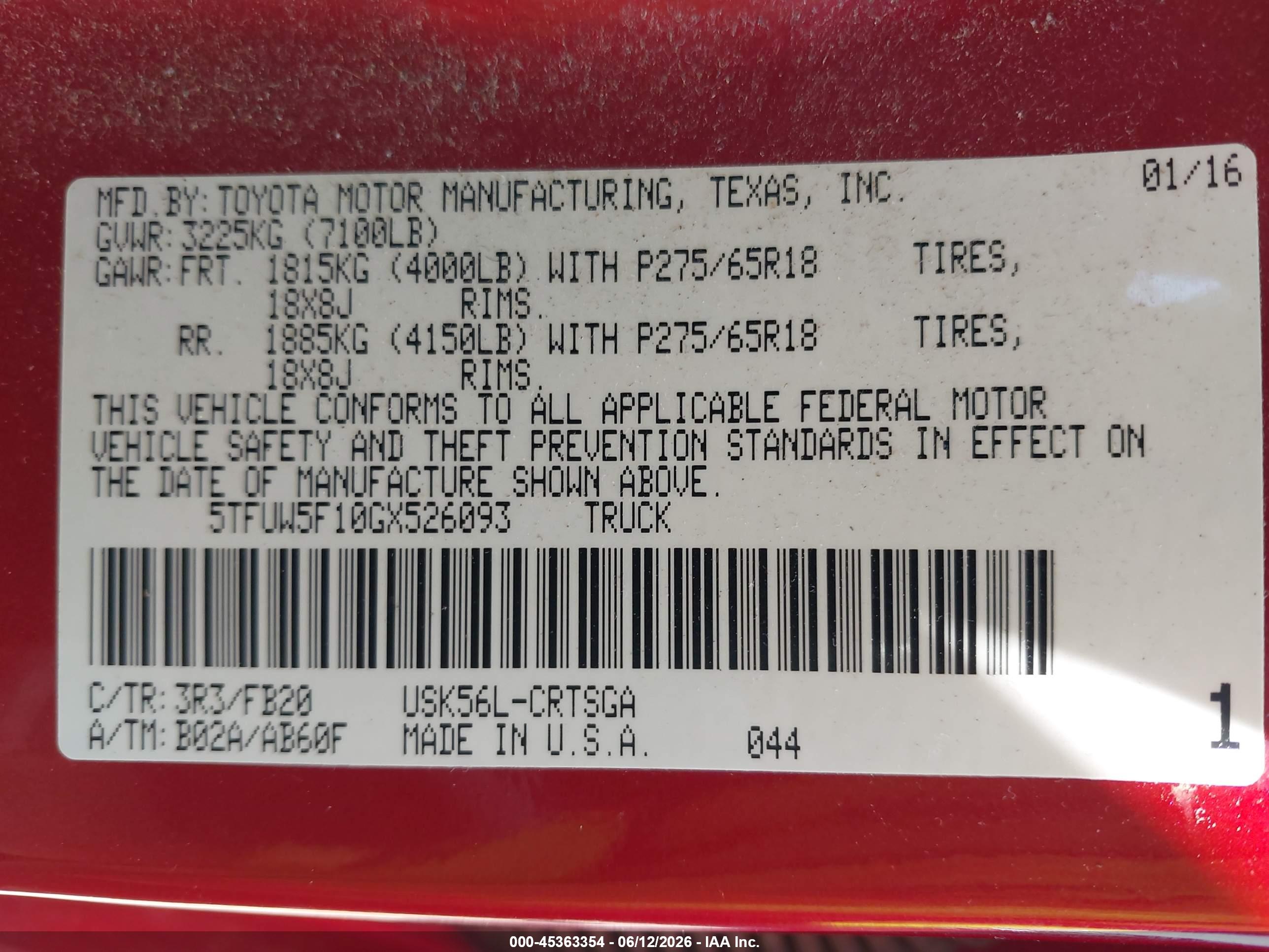 TOYOTA TUNDRA image 9