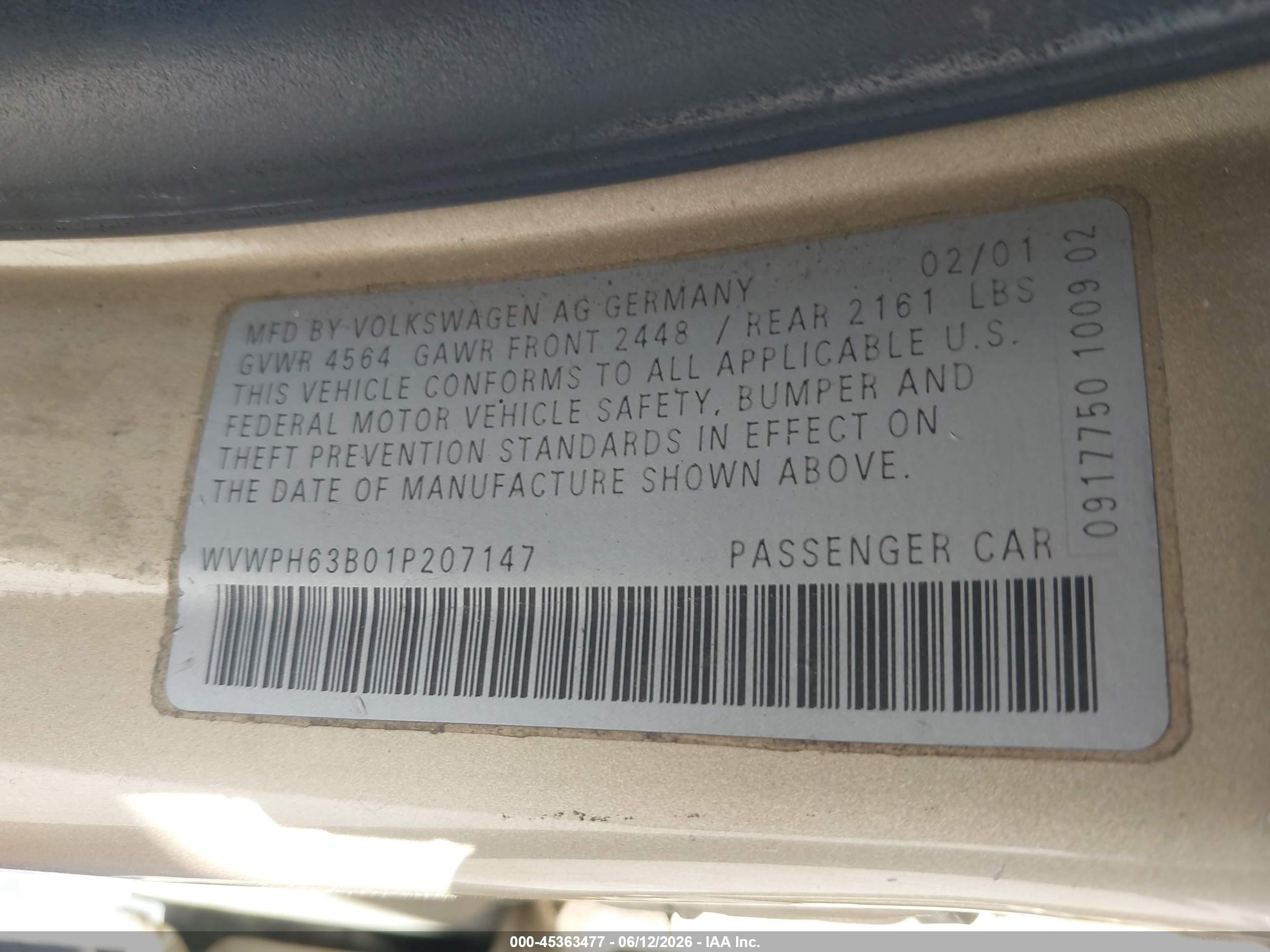 VOLKSWAGEN PASSAT image 9