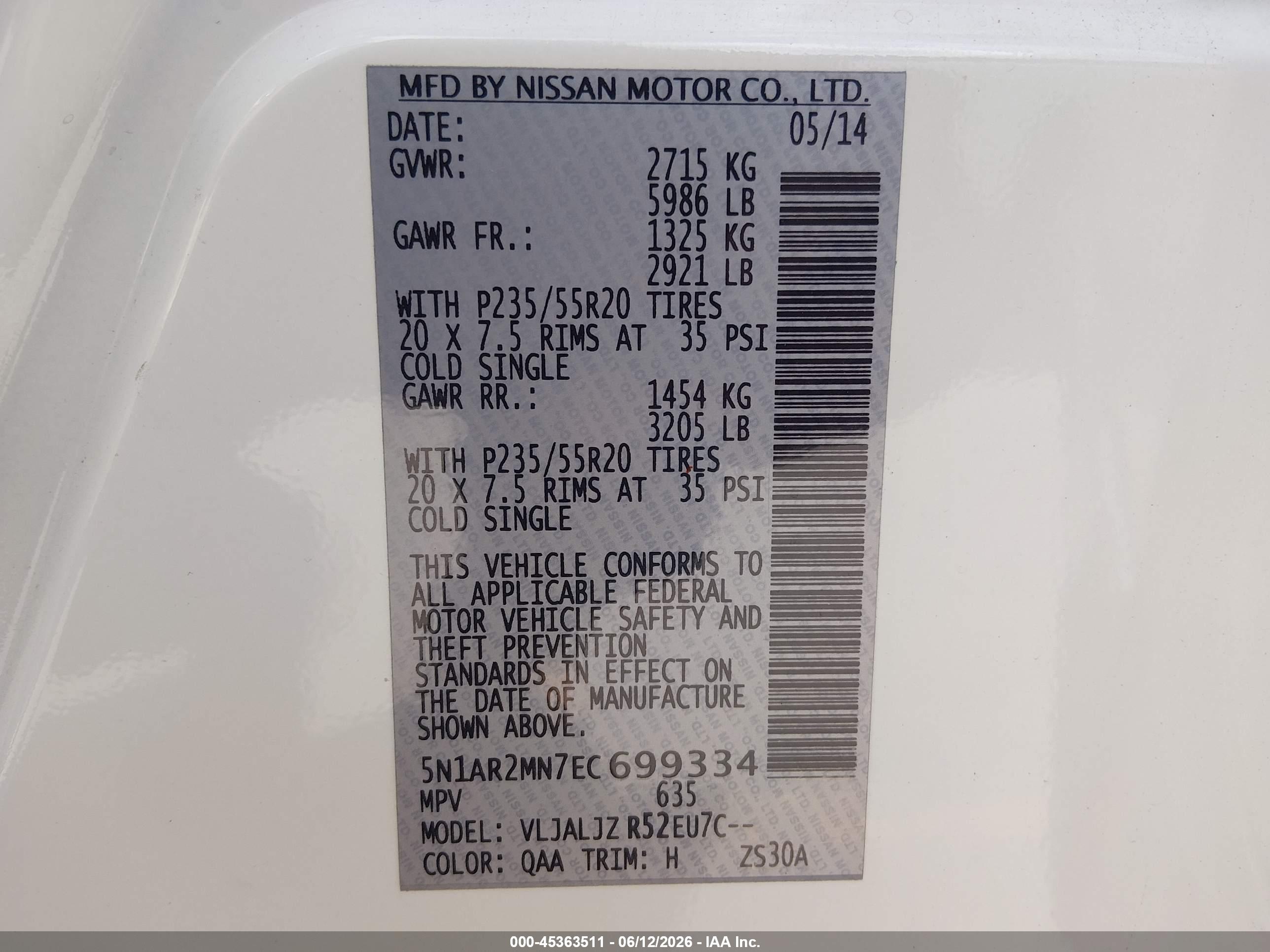 NISSAN PATHFINDER image 9