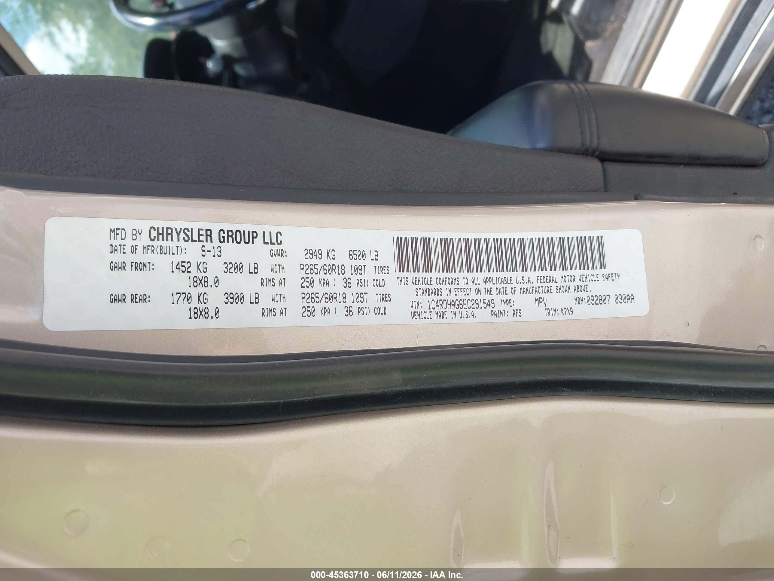DODGE DURANGO image 9