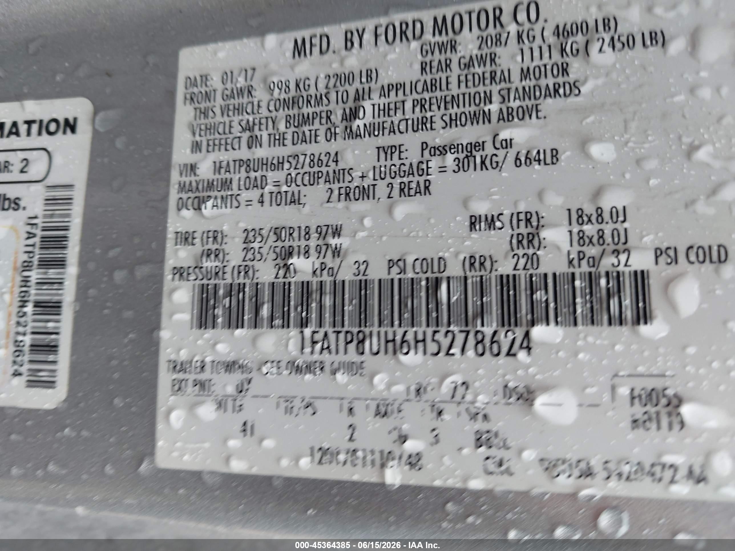 FORD MUSTANG image 9