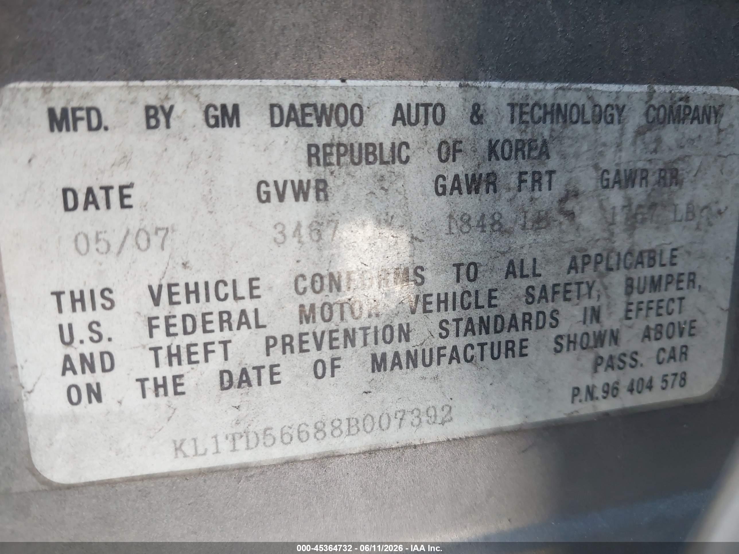 CHEVROLET AVEO image 9