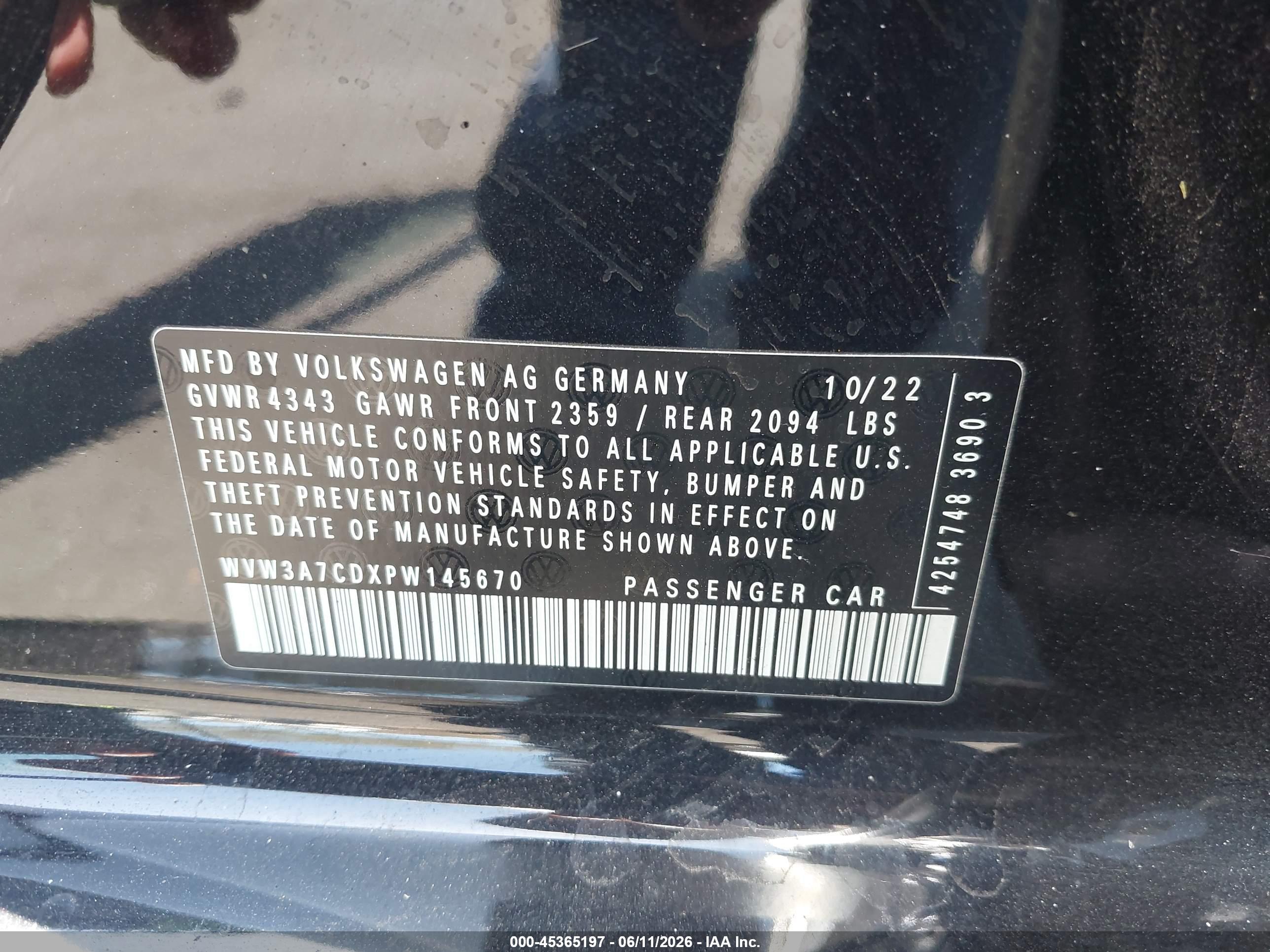 VOLKSWAGEN GOLF image 9