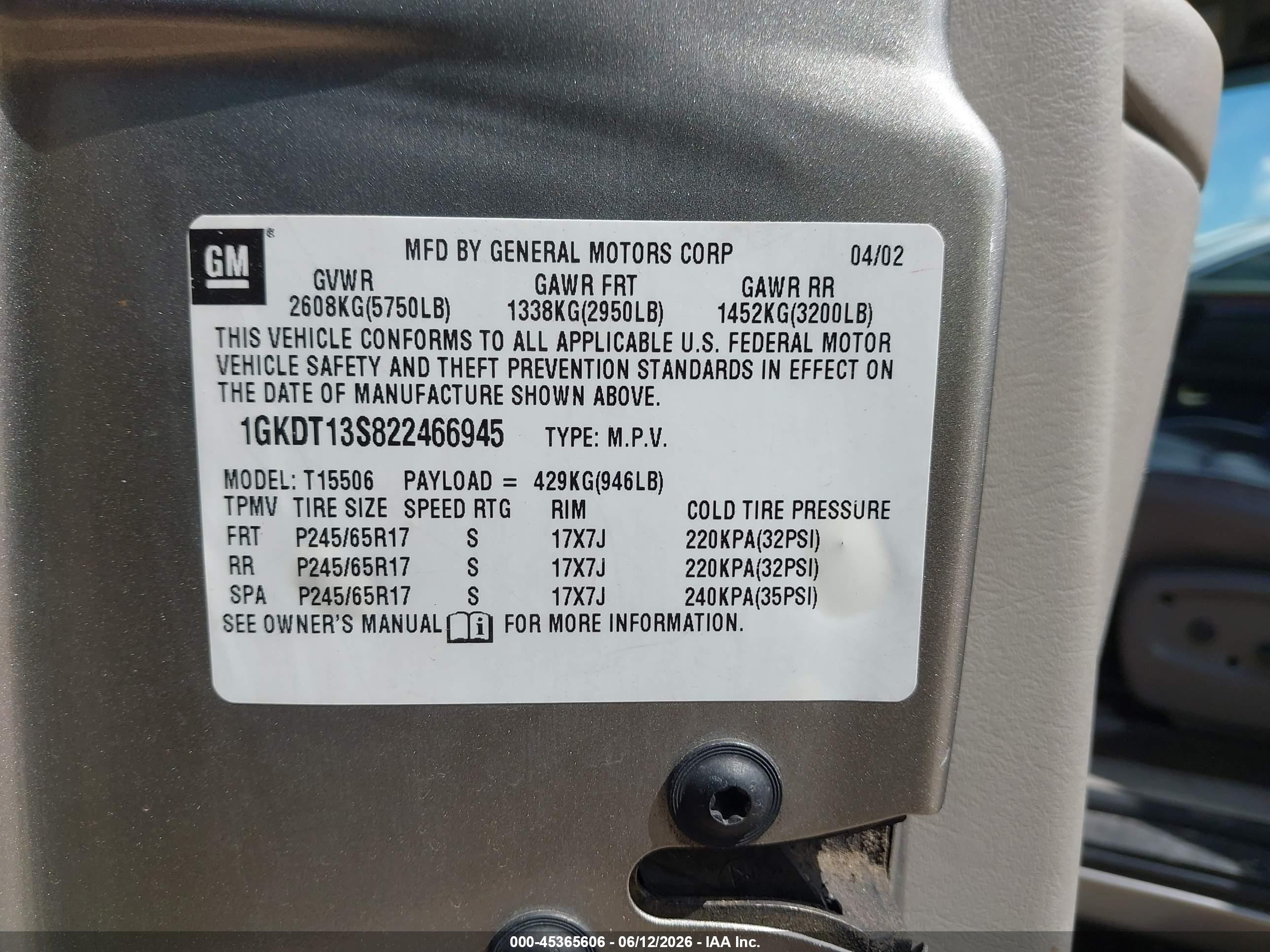 GMC ENVOY image 9