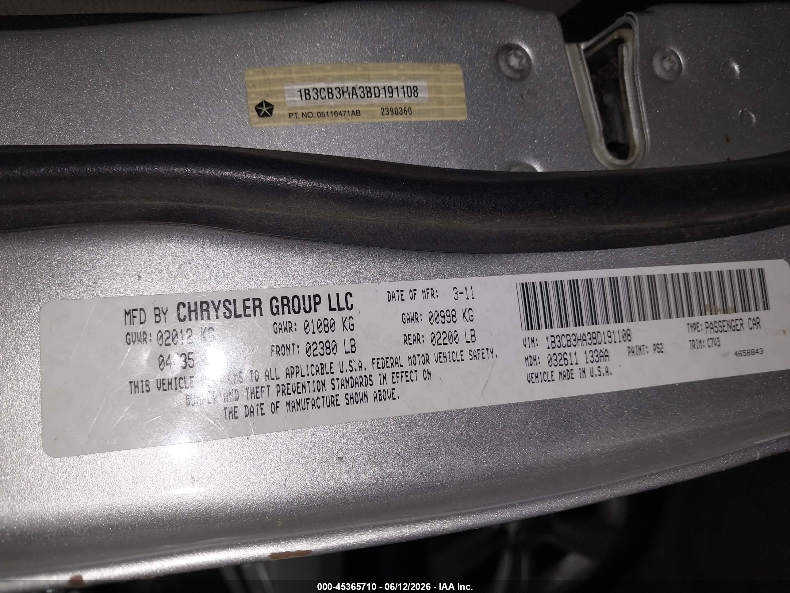 DODGE CALIBER image 9