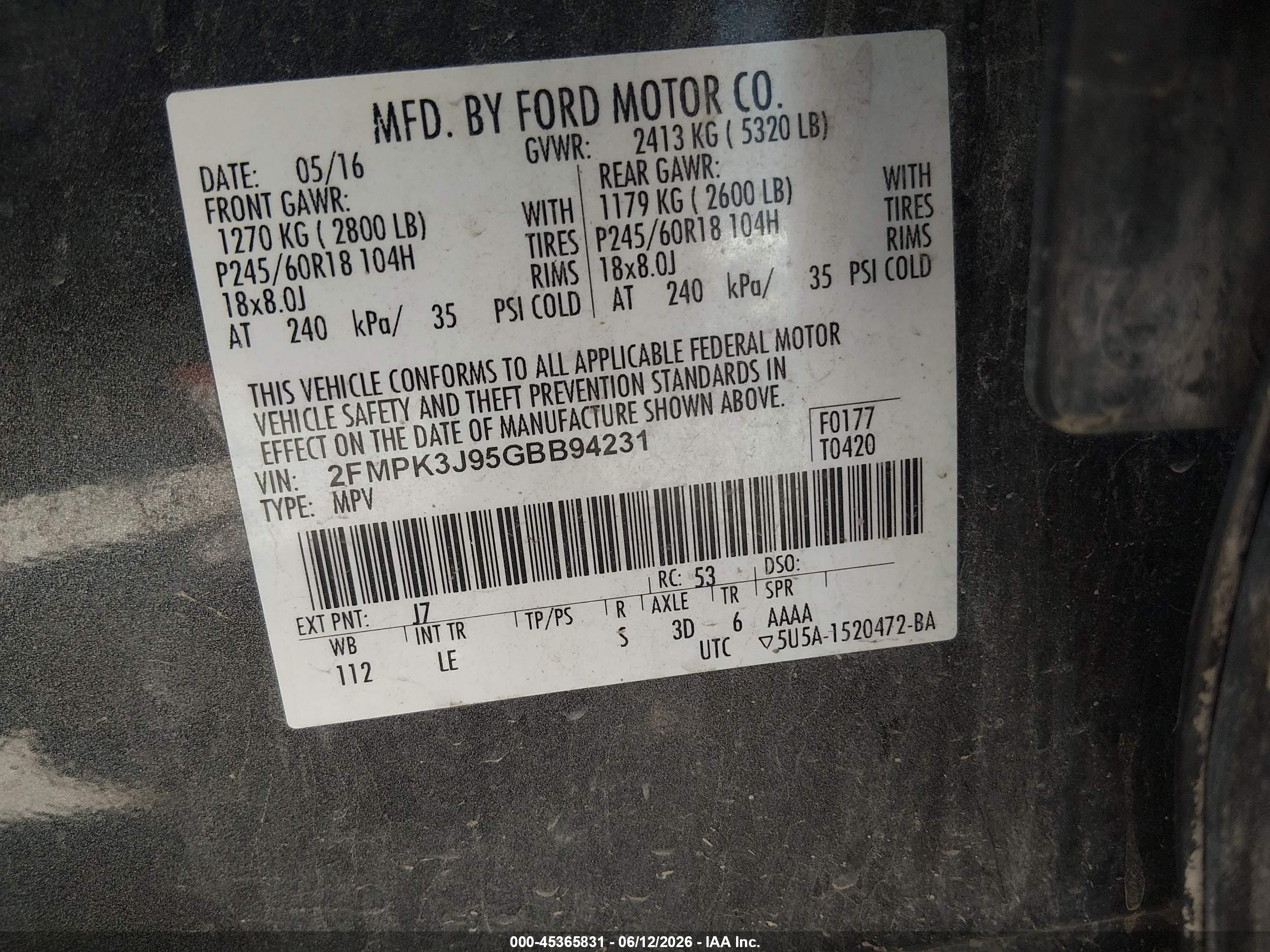 FORD EDGE image 9