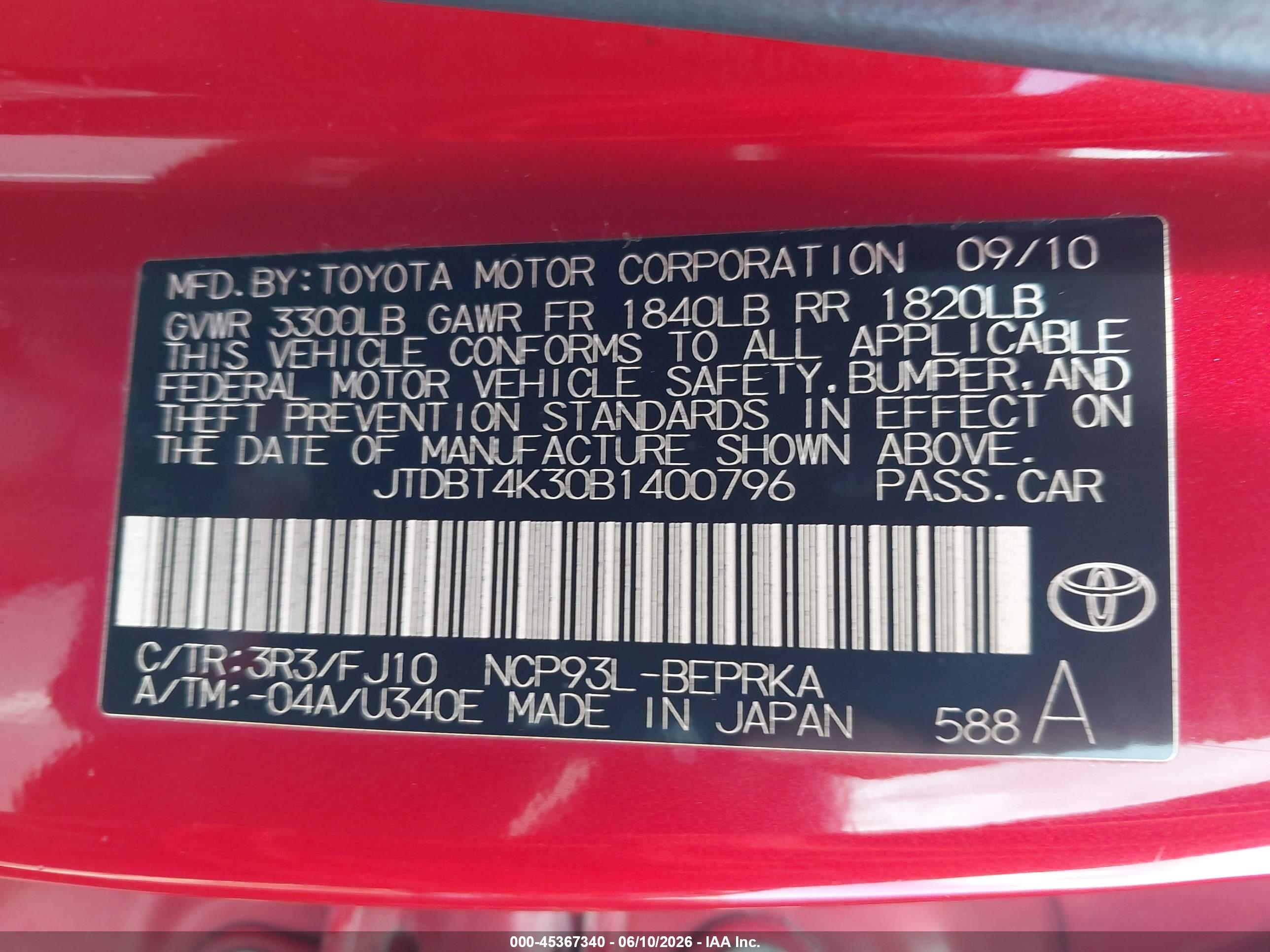 TOYOTA YARIS image 9