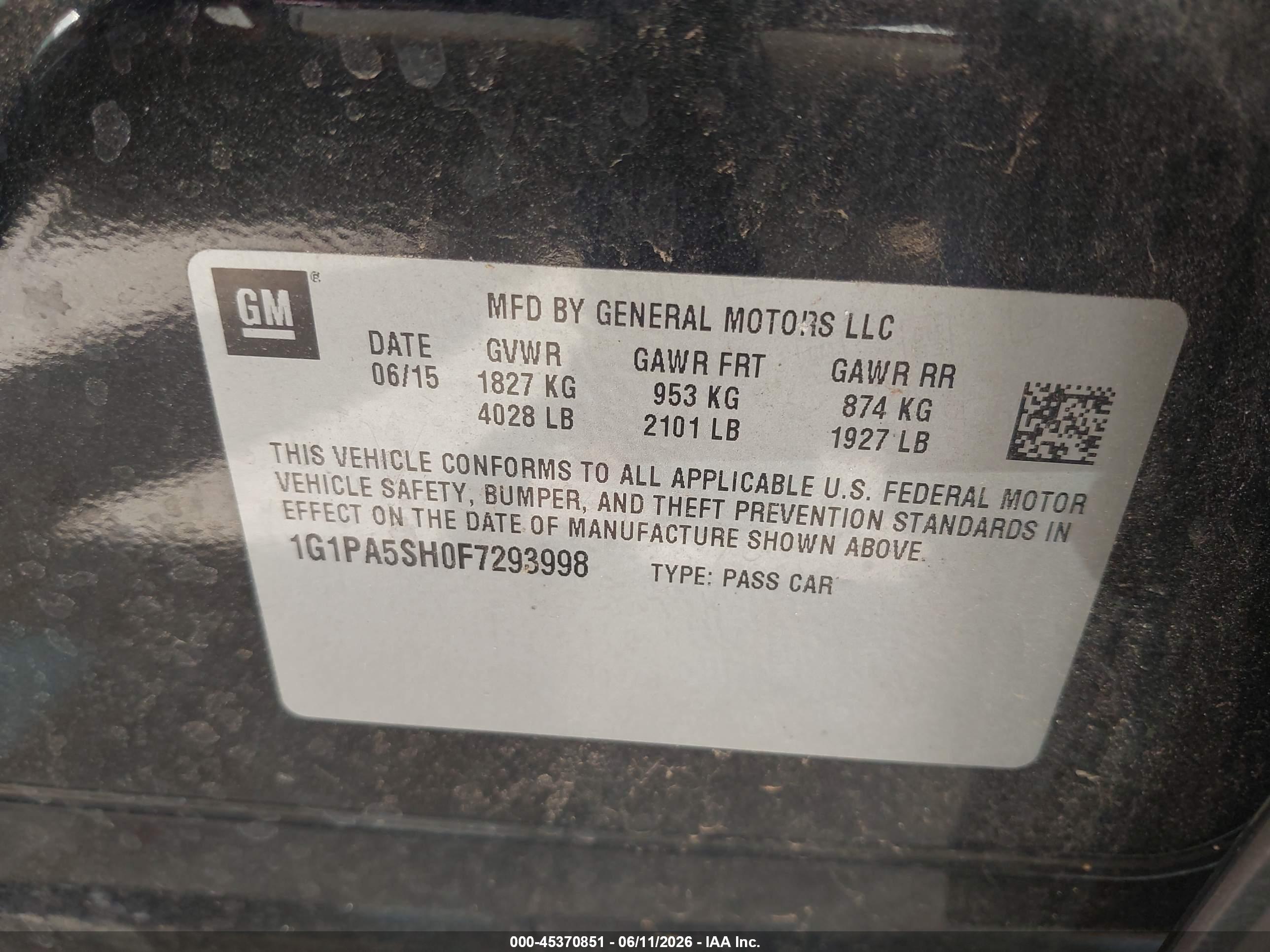 CHEVROLET CRUZE image 9