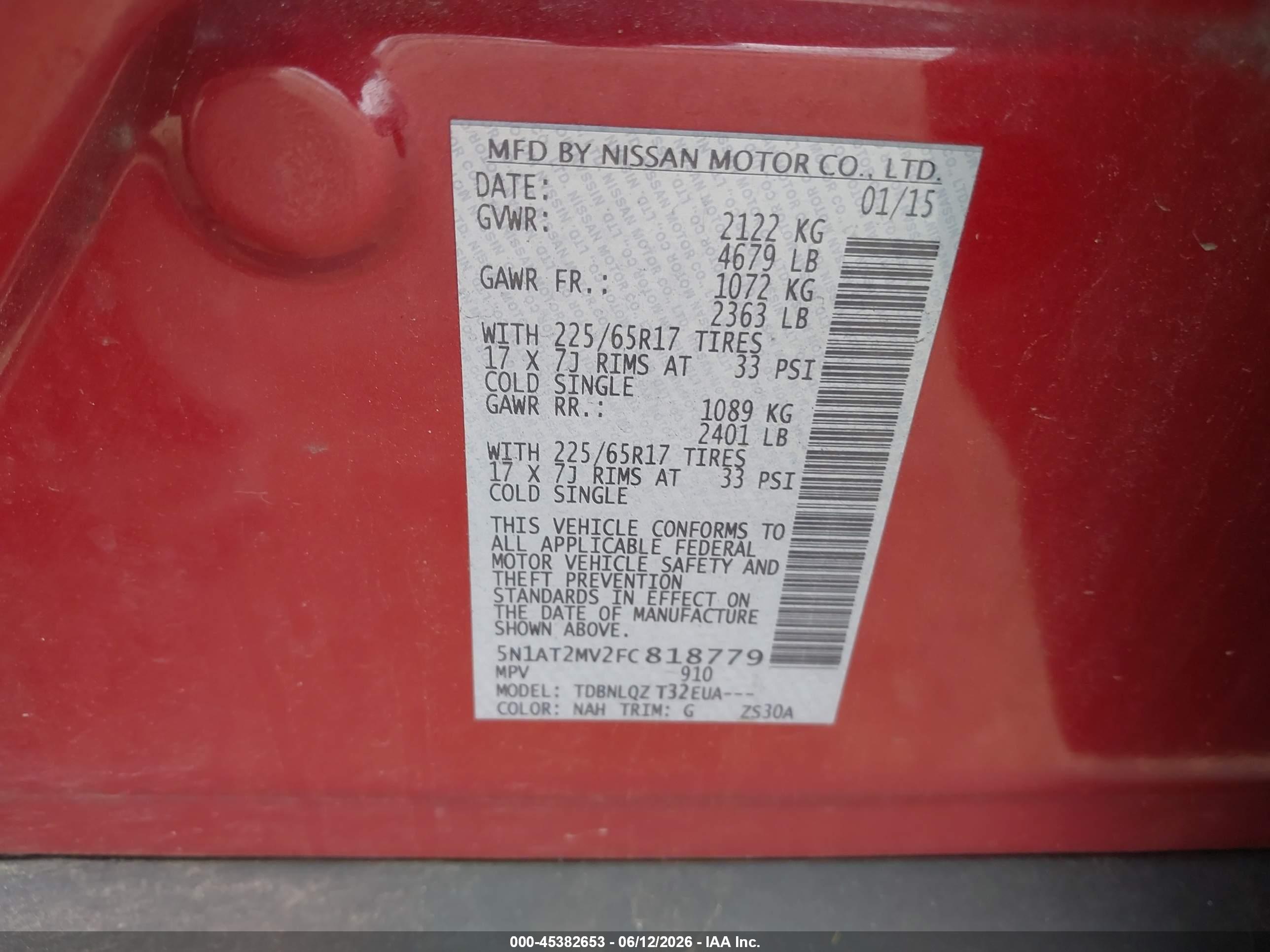 NISSAN ROGUE image 9