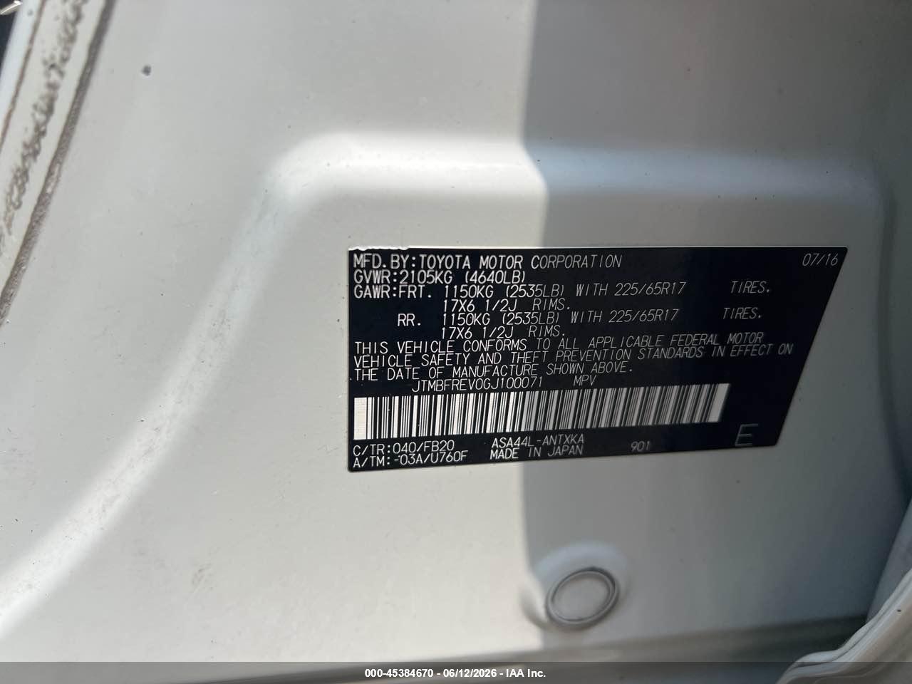 TOYOTA RAV4 image 9
