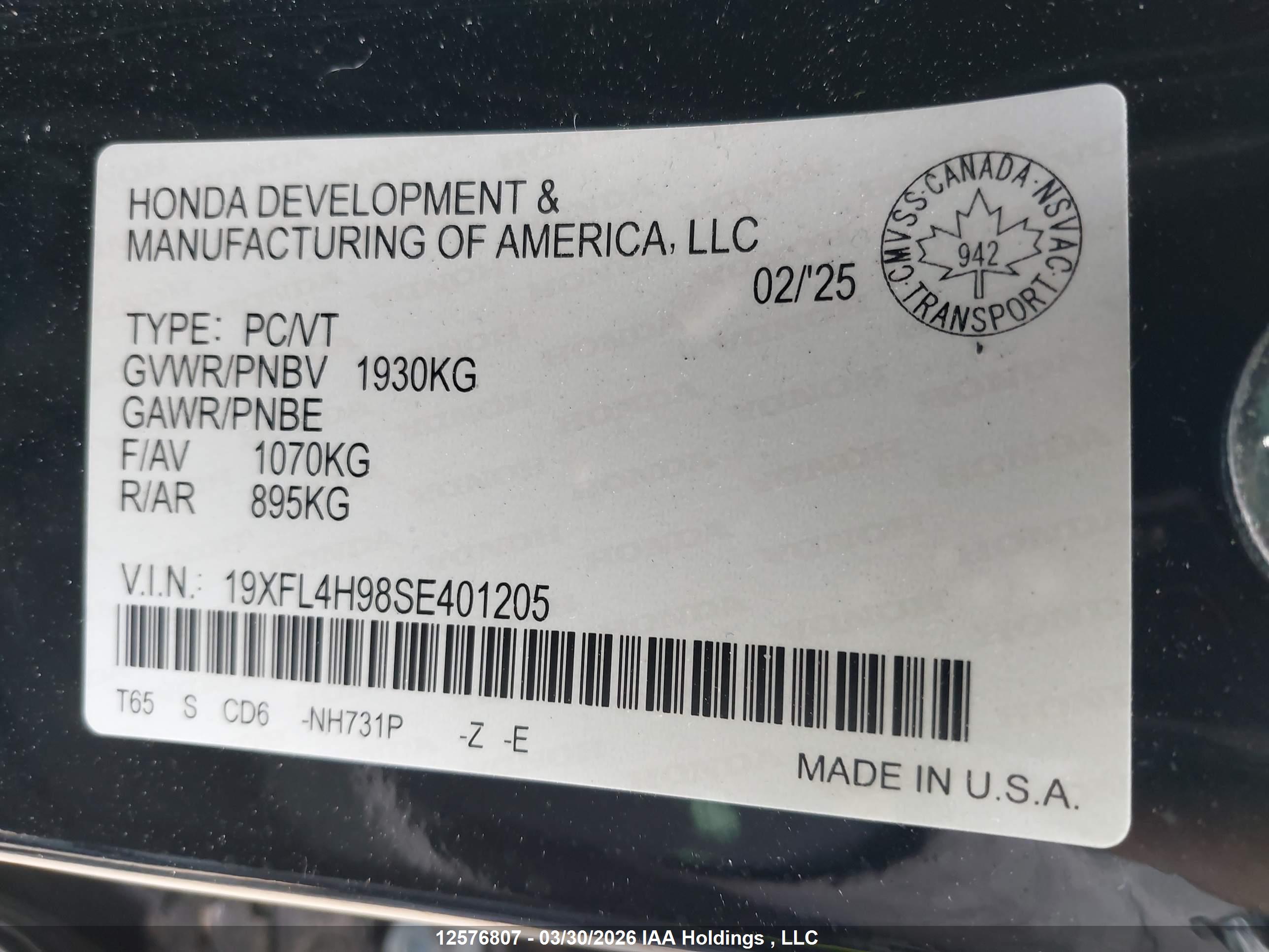 HONDA CIVIC image 9