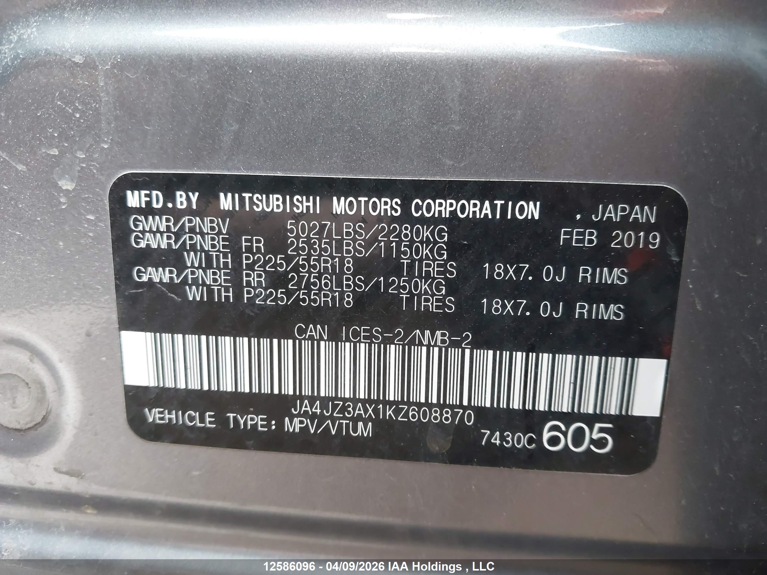 MITSUBISHI OUTLANDER image 9