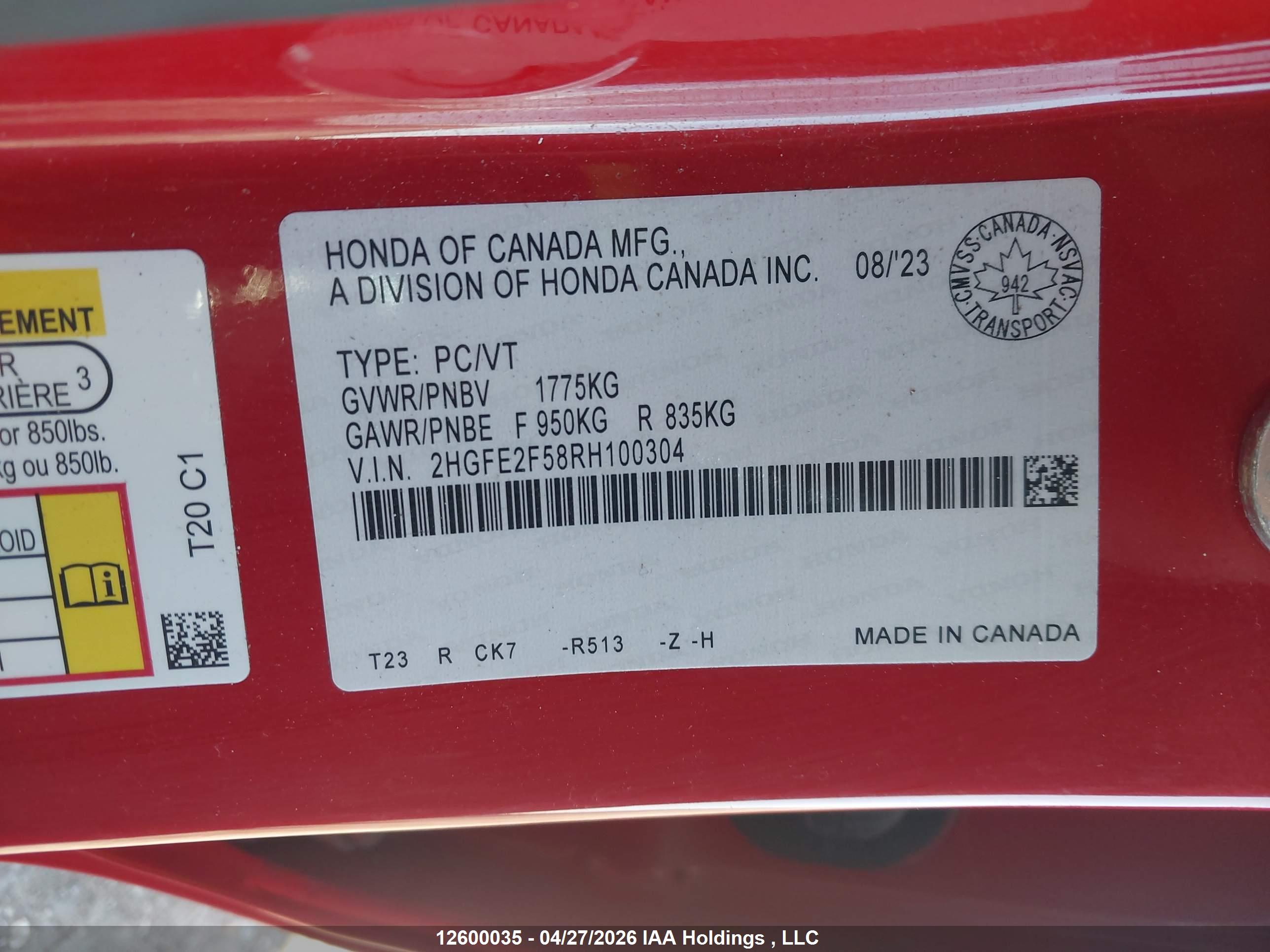 HONDA CIVIC image 9