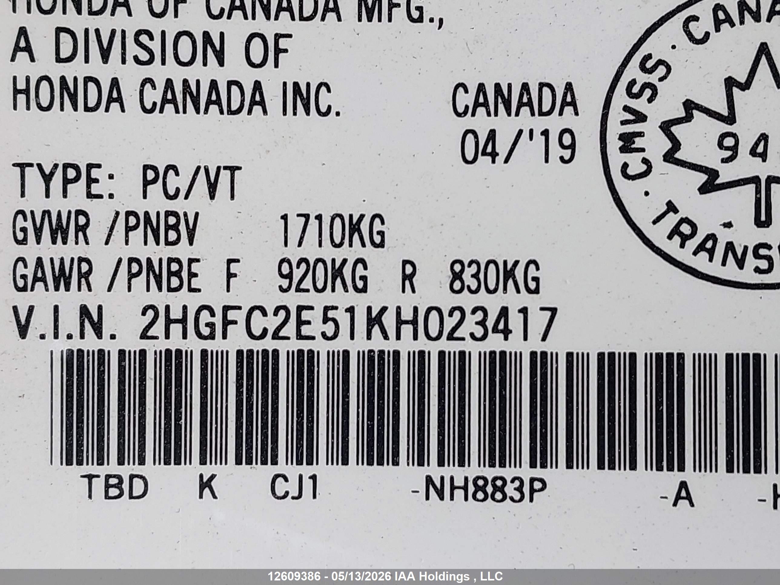 HONDA CIVIC image 9
