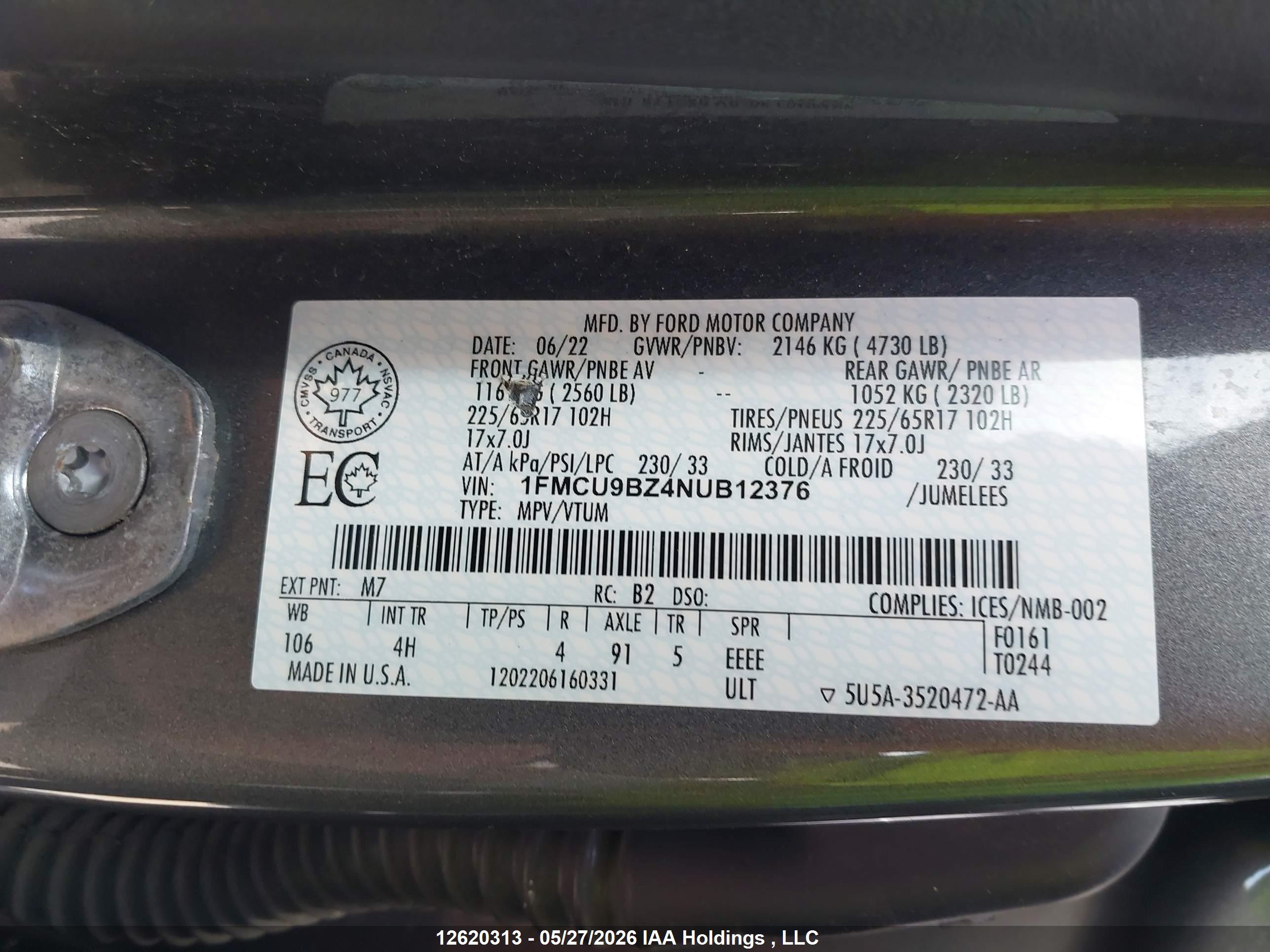 FORD ESCAPE image 9