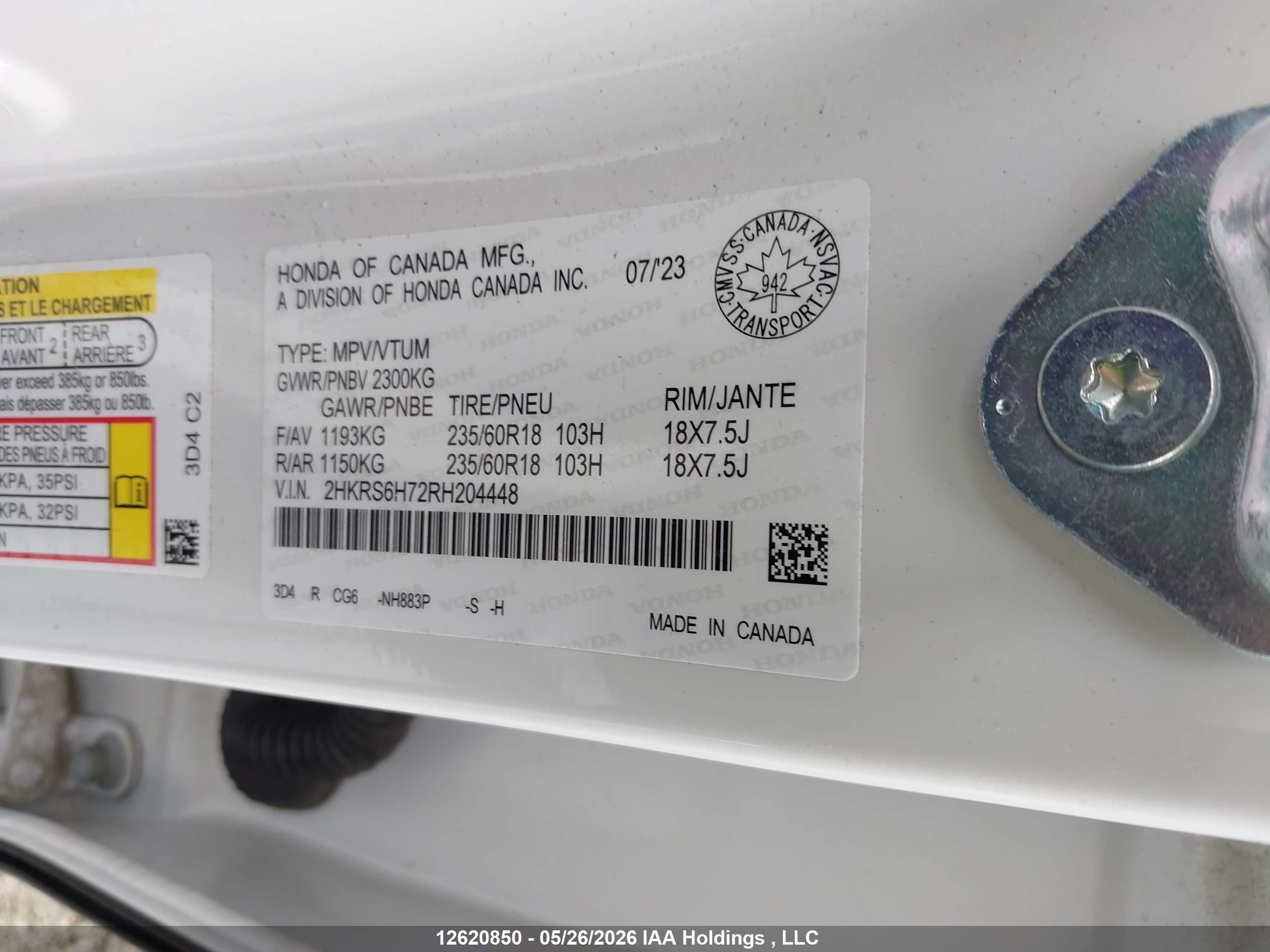 HONDA CR-V image 9