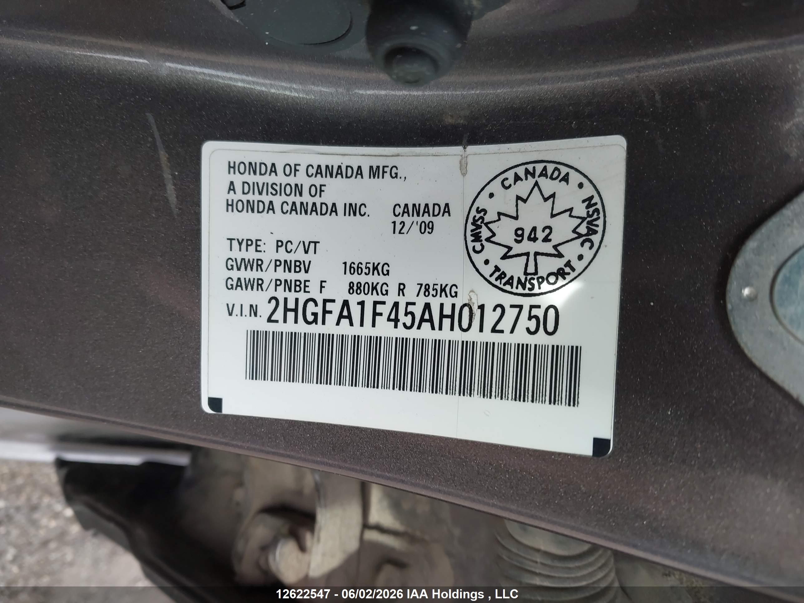 HONDA CIVIC image 9