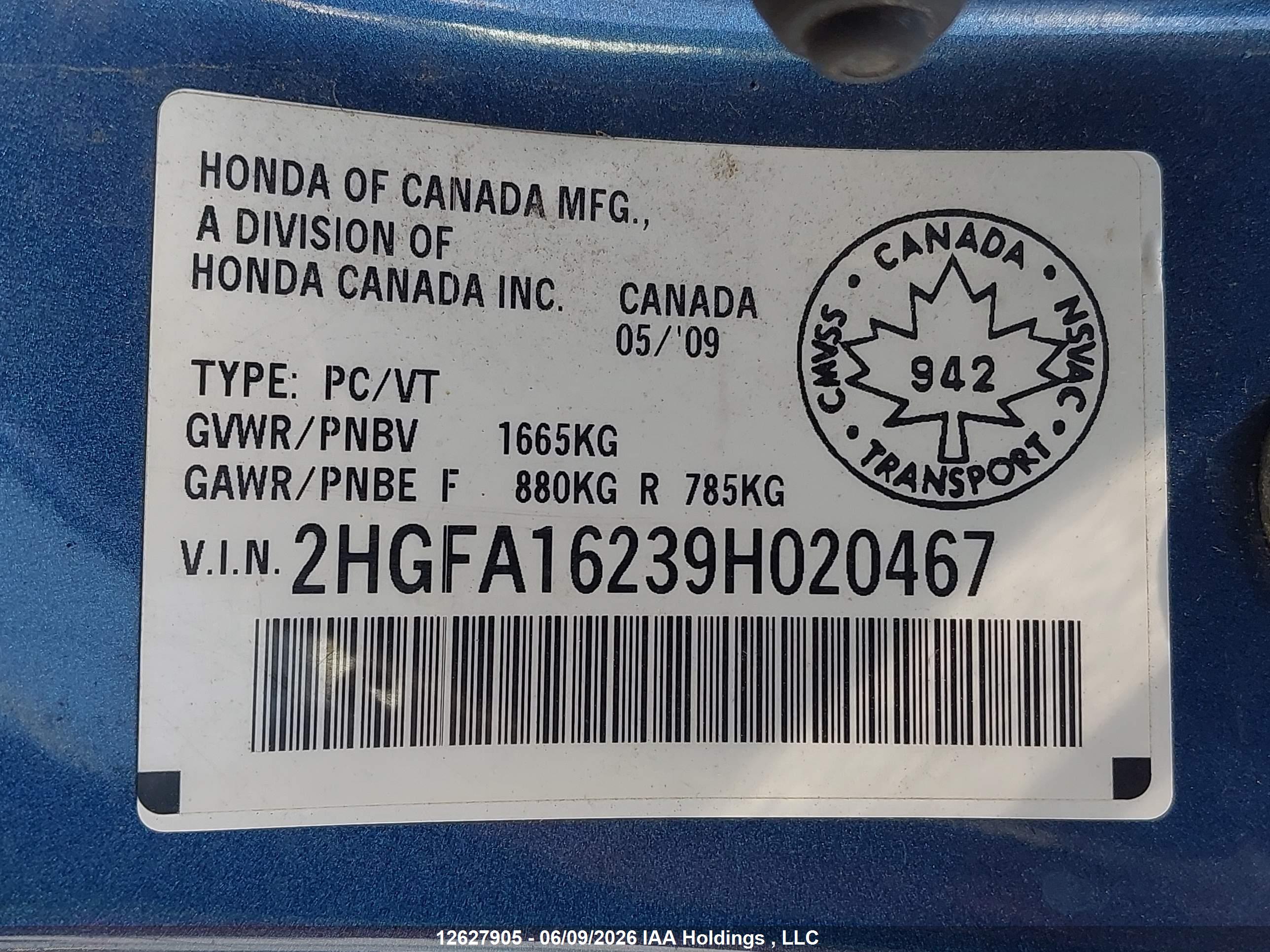 HONDA CIVIC image 9