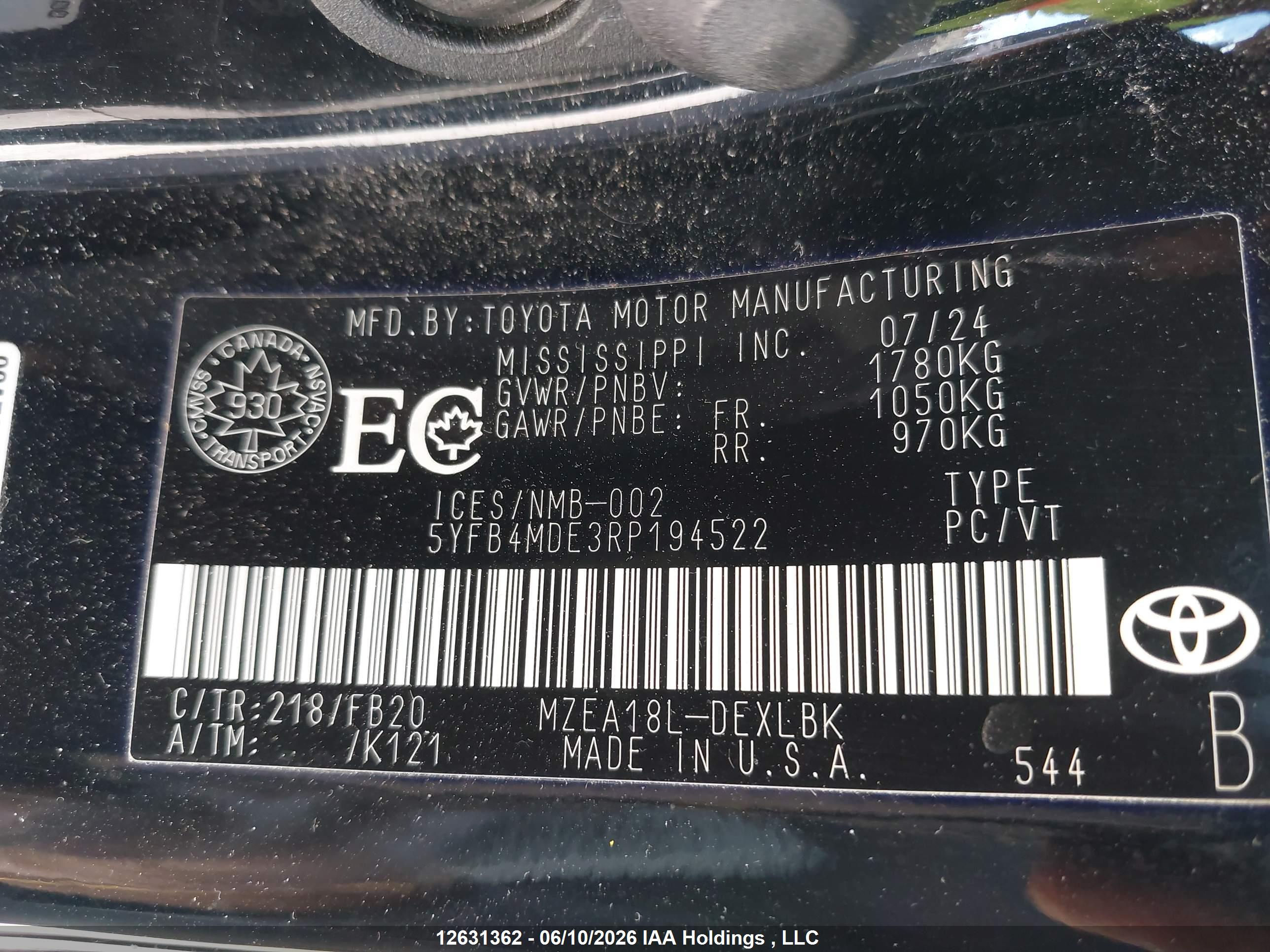 TOYOTA COROLLA image 9