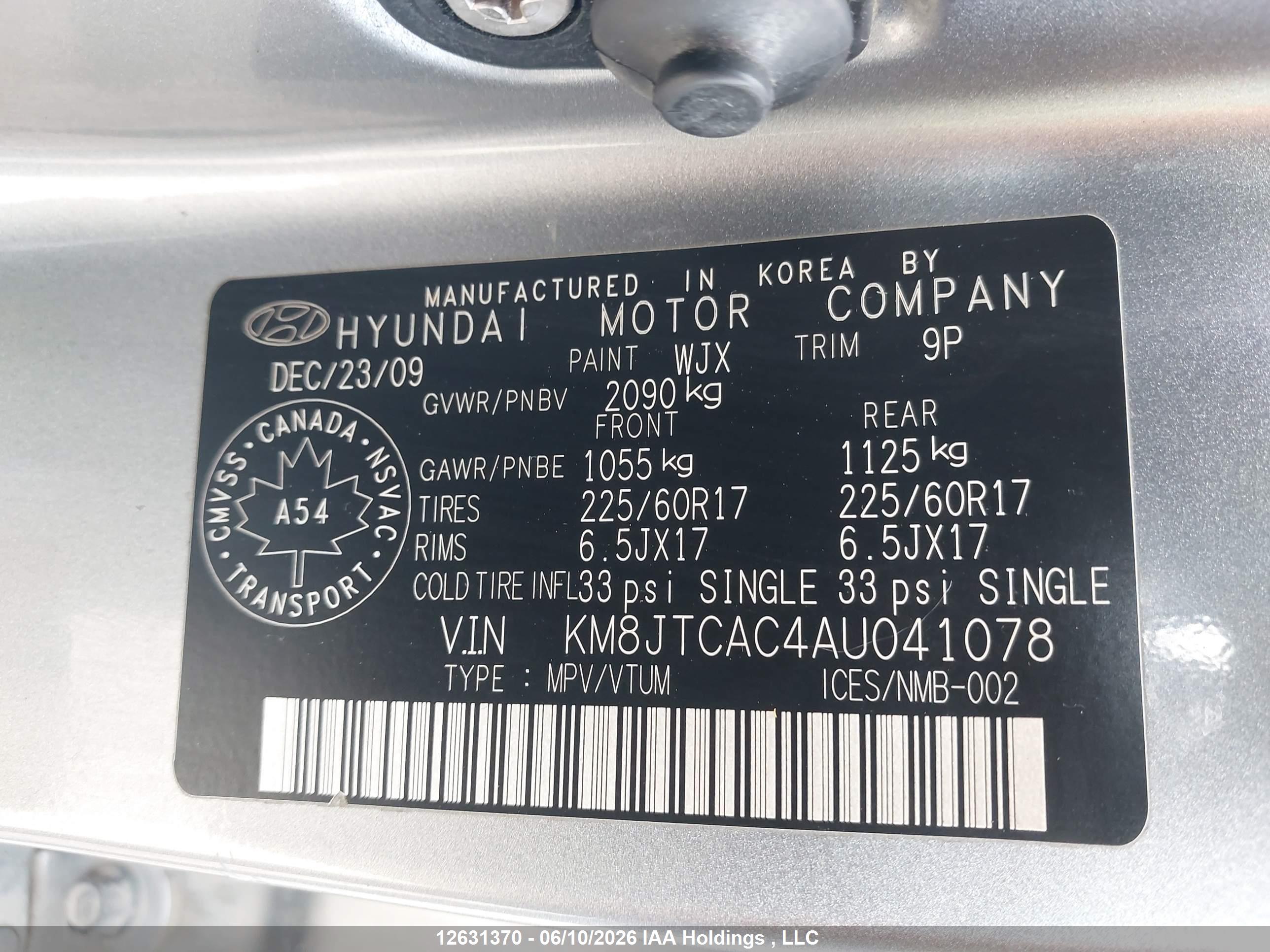 HYUNDAI TUCSON image 9