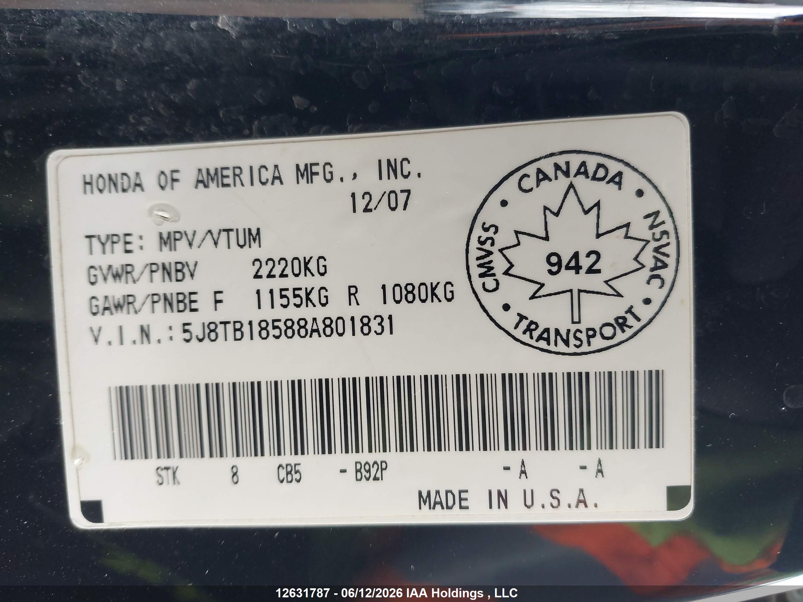 ACURA RDX image 9